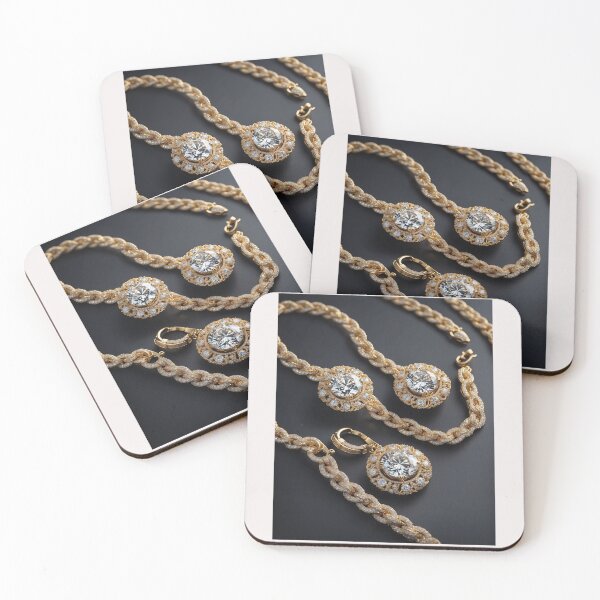 Item preview, luxury pure gold necklaces with diamonds designed and sold by Carlos Gudino.