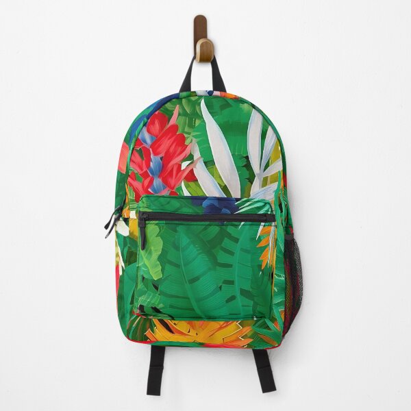 Item preview, Tropical Plants in a Vibrant Garden Pattern designed and sold by Haji Kamora.