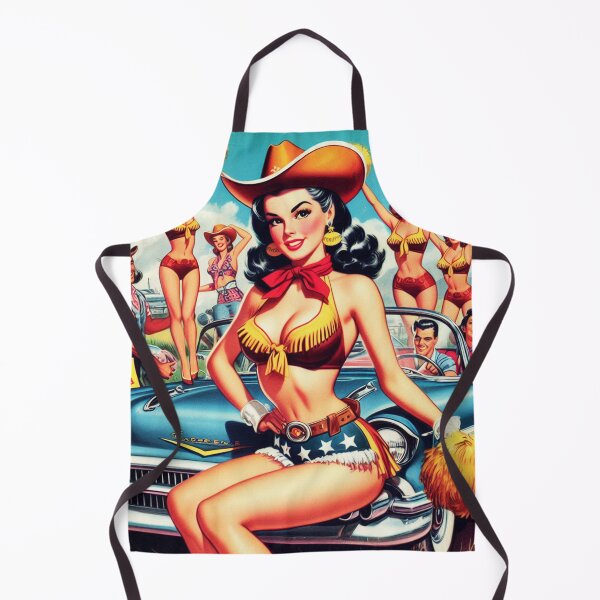 Item preview, Country Cheerleader Pin-up designed and sold by PulpVintage.