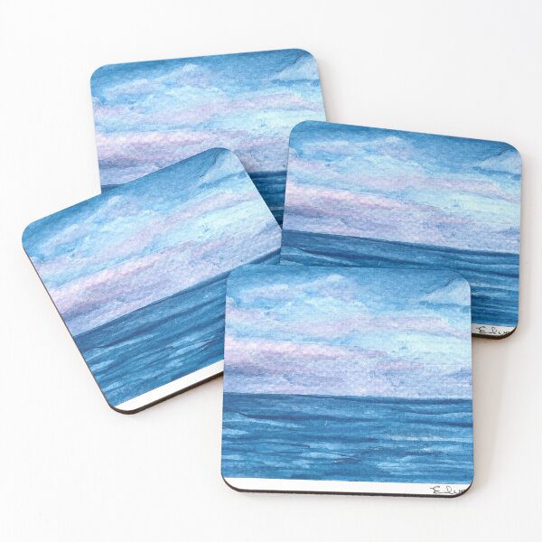 Item preview, watercolour oceanscape painting designed and sold by Liz-Ivey.