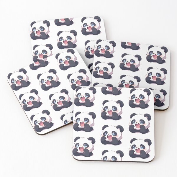 Item preview, Happy Yelling Panda designed and sold by BadLuckByDesign.