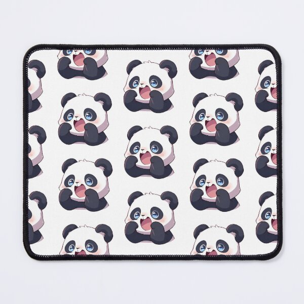 Item preview, Happy Yelling Panda designed and sold by BadLuckByDesign.