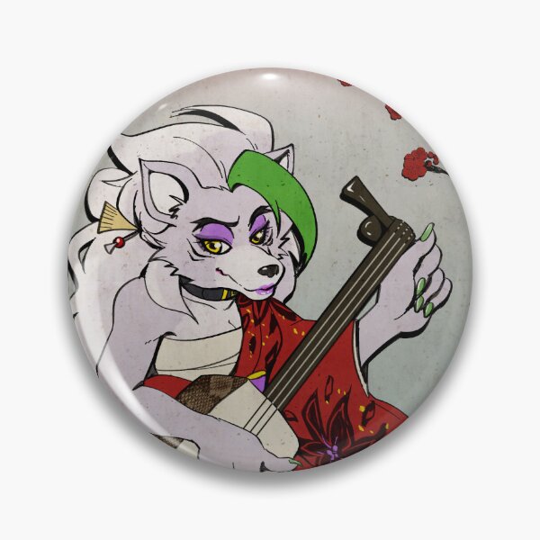 Item preview, Wolf girl Japanese Style designed and sold by Shikiwow.