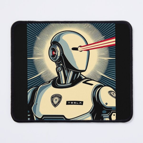 Item preview, Tesla bot designed and sold by TEEJAMBOREE.