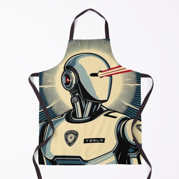 Item preview, Tesla bot designed and sold by TEEJAMBOREE.