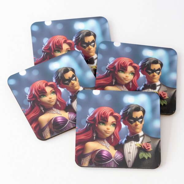 Item preview, Robin and Starfire Prom Night Figurines designed and sold by N0WUC1.