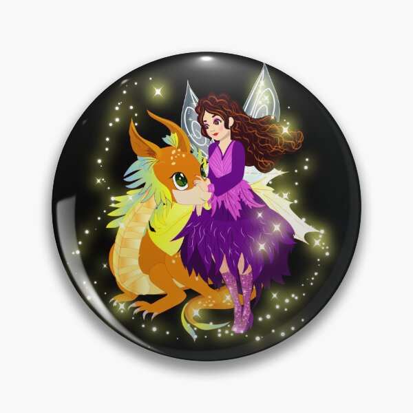 Item preview, Zoozie The Fairy Loves Her Pet Dragon Sugar Sweet designed and sold by FairyBookClub.