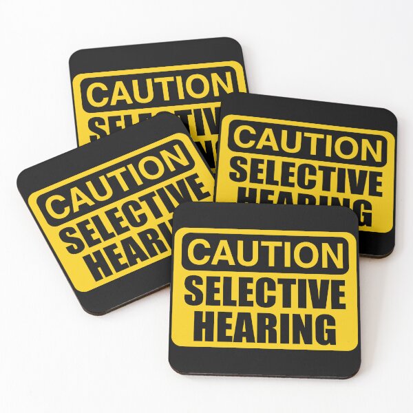 Item preview, CAUTION SELECTIVE HEARING designed and sold by zarshirts.