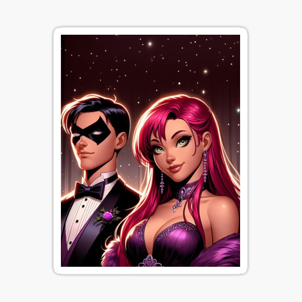 Item preview, Robin and Starfire Prom Night Bliss designed and sold by N0WUC1.
