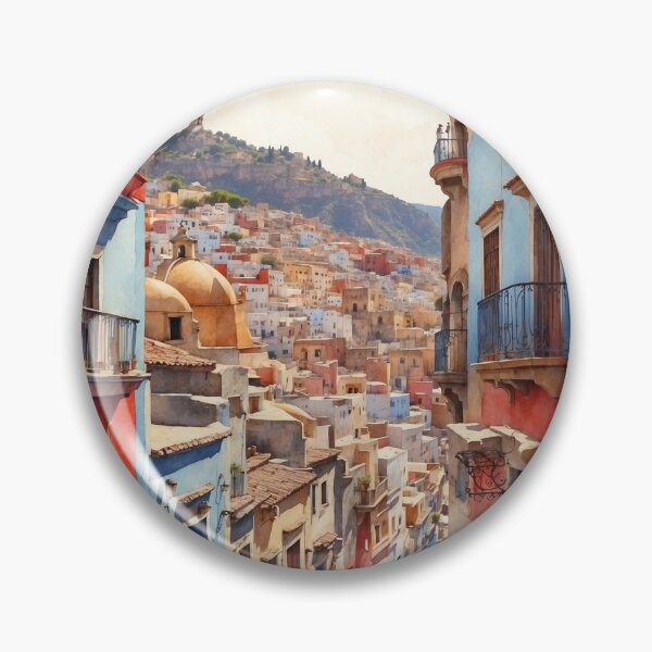 Item preview, Jalpa de Canovas Guanajuato Vintage Travel Tourism designed and sold by TravelersGems.