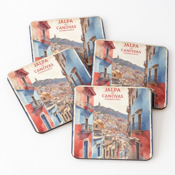 Item preview, Jalpa de Canovas Guanajuato Vintage Travel Tourism designed and sold by TravelersGems.