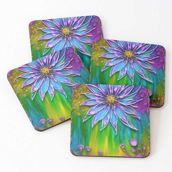 Item preview, Classic Vintage Abstract Spring Flowers designed and sold by TheDarkWardrobe.