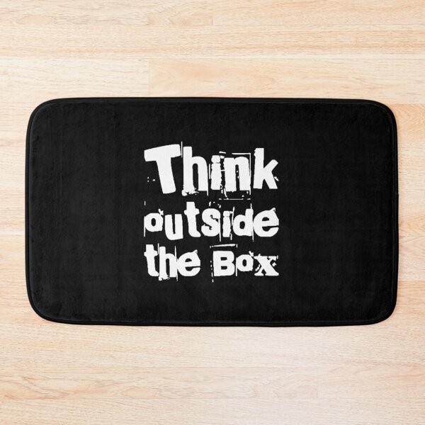 Item preview, “Think outside the box” designed and sold by Albert Faldet.