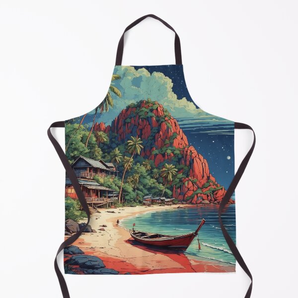 Item preview, Koh Phangan Thailand Vintage Travel Tourism  designed and sold by TravelersGems.