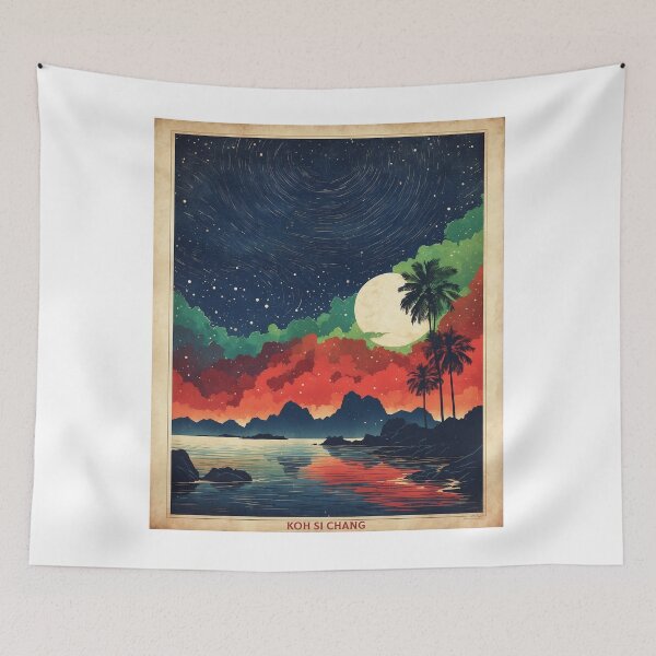 Item preview, Koh Si Chang Thailand Vintage Travel Tourism  designed and sold by TravelersGems.