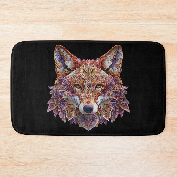 Item preview, Ornate Coyote Head designed and sold by Yogimeister.