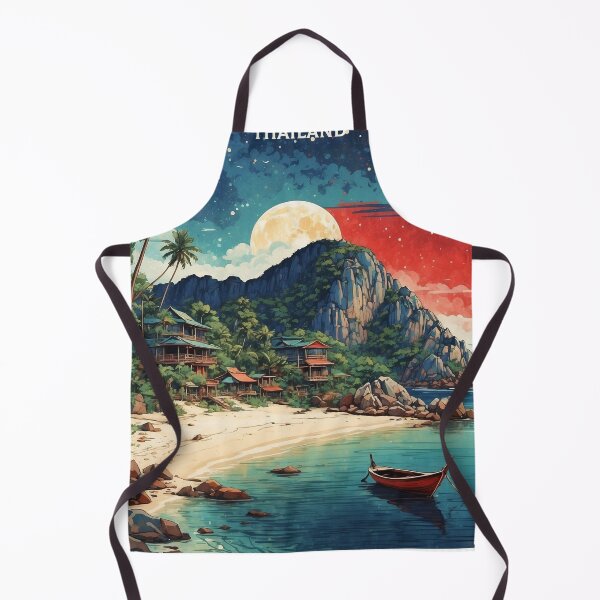 Item preview, Koh Tao Thailand Vintage Travel Tourism  designed and sold by TravelersGems.