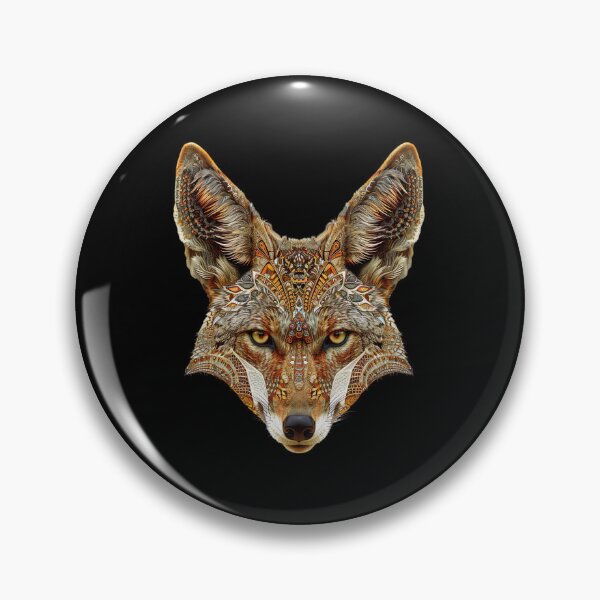 Item preview, Ornate Coyote Head designed and sold by Yogimeister.