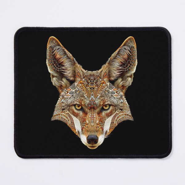 Item preview, Ornate Coyote Head designed and sold by Yogimeister.