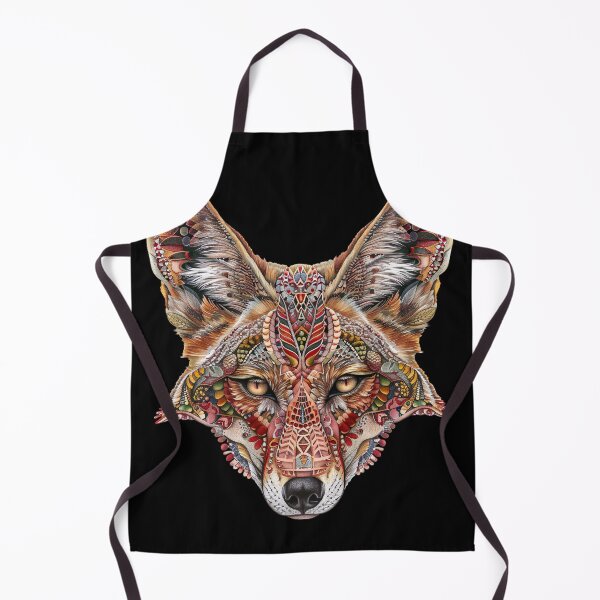 Item preview, Ornate Coyote Head designed and sold by Yogimeister.