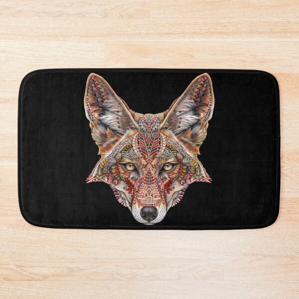 Item preview, Ornate Coyote Head designed and sold by Yogimeister.