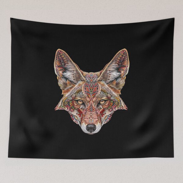Item preview, Ornate Coyote Head designed and sold by Yogimeister.