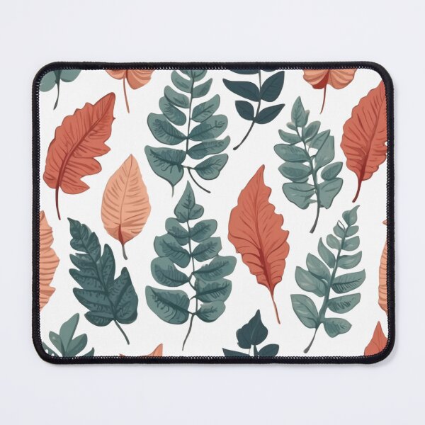 Item preview, Earthy colour fern leaf illustrations designed and sold by PrettyPinkSkies.
