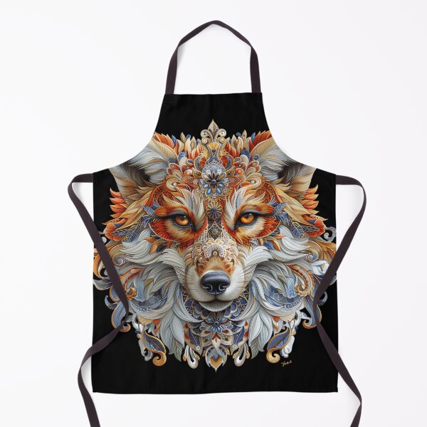 Item preview, Ornate Coyote Head designed and sold by Yogimeister.