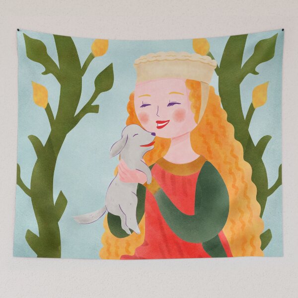 Item preview, Vintage Fantasy inspired Medieval Scene Illustration 3 designed and sold by MariOyama.