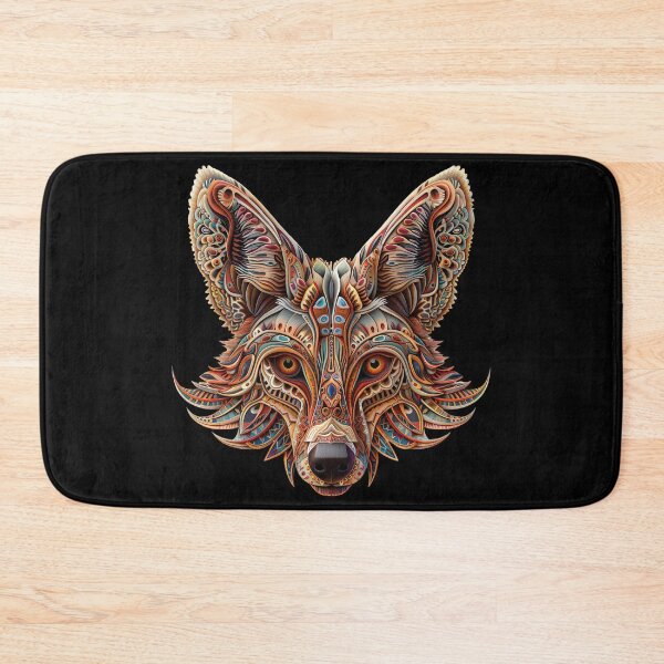 Item preview, Ornate Coyote Head designed and sold by Yogimeister.