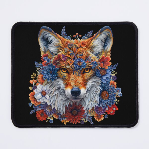 Item preview, Floral Coyote Head designed and sold by Yogimeister.