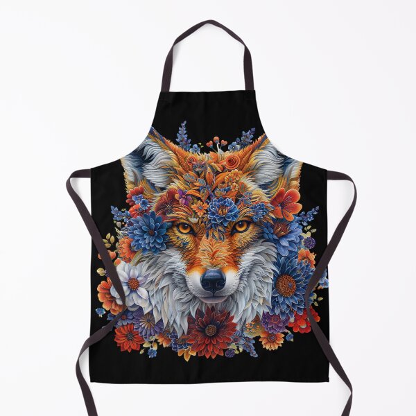 Item preview, Floral Coyote Head designed and sold by Yogimeister.