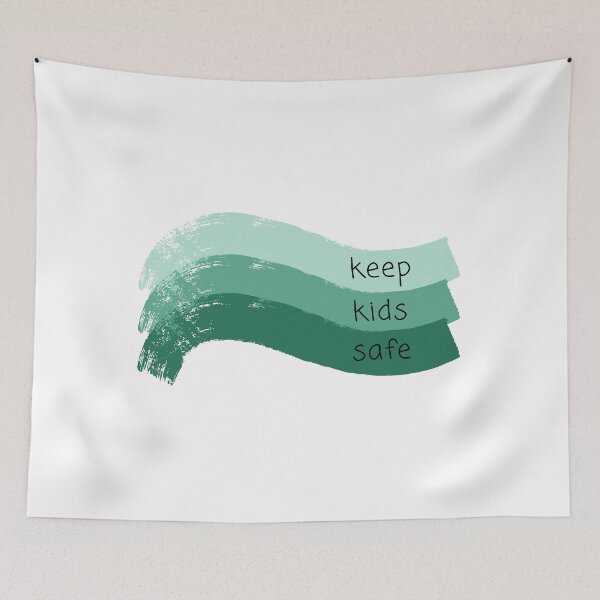 Item preview, Keep Kids Safe Green designed and sold by Pink Ribbon.
