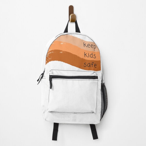 Item preview, Keep Kids Safe Brown and Orange designed and sold by Pink Ribbon.