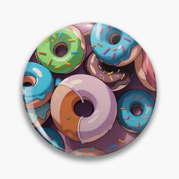 Artikelvorschau, Delicious Glazed Donuts Pattern entworfen und verkauft von TheArtOfPat.