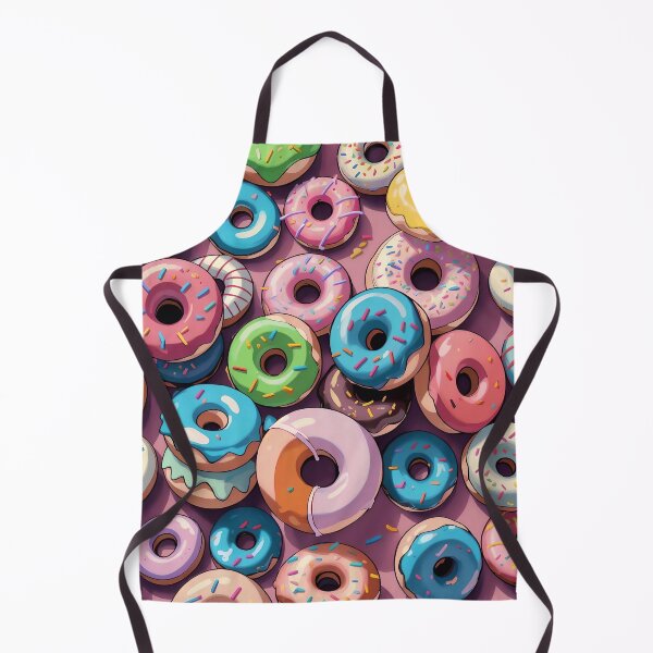 Aperçu de l'œuvre Delicious Glazed Donuts Pattern créée et vendue par TheArtOfPat.
