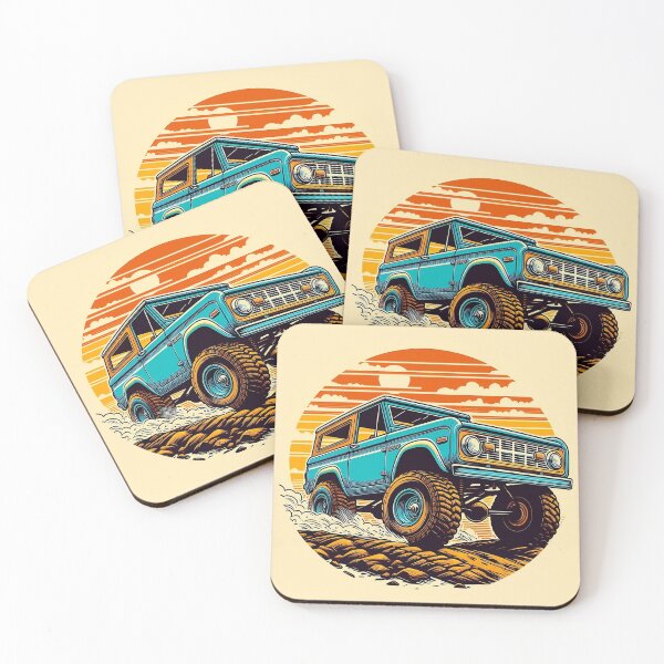 Item preview, Classic Bronco 4x4 Sunset designed and sold by Lowtech.