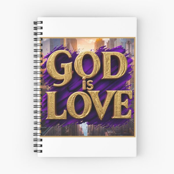 Artikelvorschau, Gott ist Liebe in Gold entworfen und verkauft von RWCarpenter.