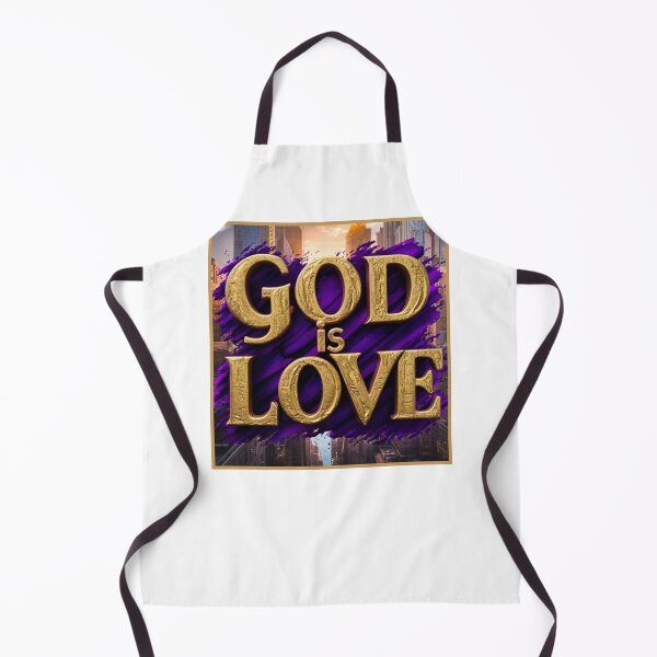 Item preview, God is Love in Gold designed and sold by RWCarpenter.