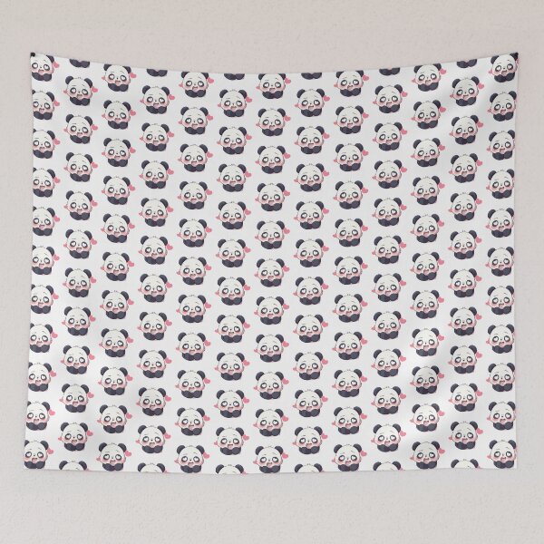 Item preview, Hearts Love Panda designed and sold by BadLuckByDesign.