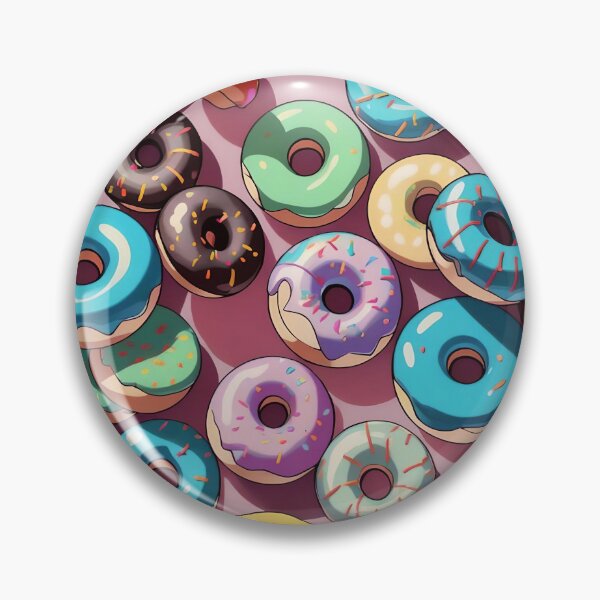 Artikelvorschau, Delicious Glazed Donuts Pattern entworfen und verkauft von TheArtOfPat.