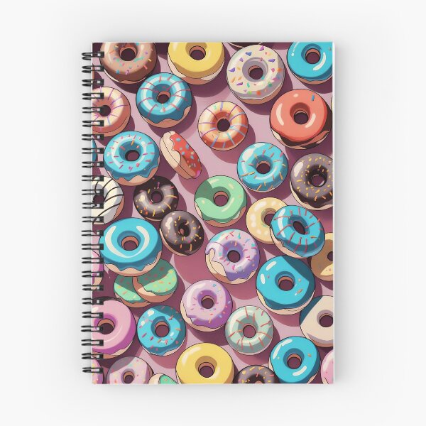 Item preview, Delicious Glazed Donuts Pattern designed and sold by TheArtOfPat.