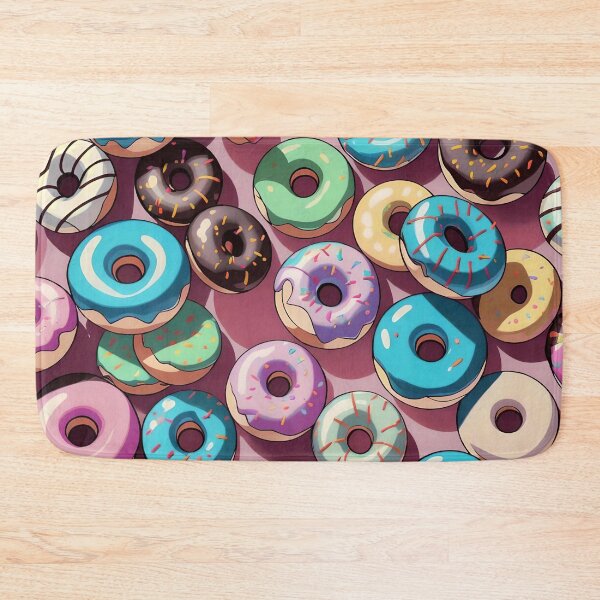 Item preview, Delicious Glazed Donuts Pattern designed and sold by TheArtOfPat.