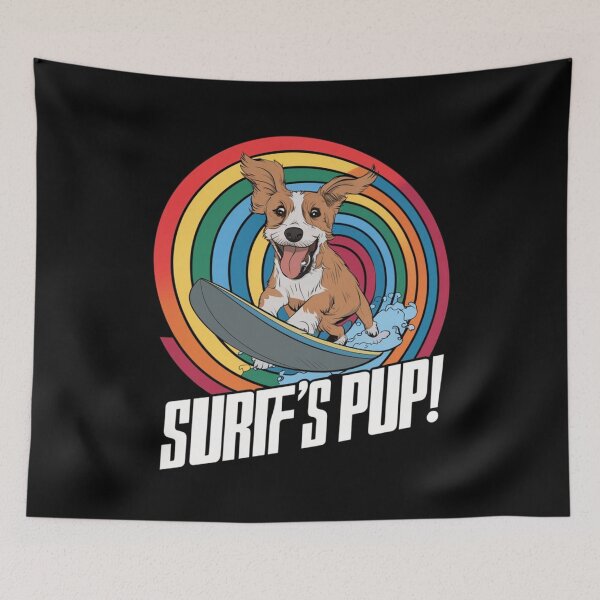 Item preview, Surf's Pup! designed and sold by HOMEDESIGNPRINT.