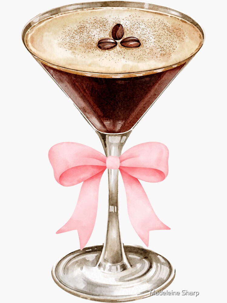 Cute Aesthetic Coquette Aesthetic Espresso Martini For The Girlies Bg,f8f8f8 Flat,750x,075,f Pad,750x1000,f8f8f8