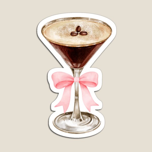 Item preview, Cute Aesthetic Coquette Aesthetic Espresso Martini for the Girlies designed and sold by Madeleine Sharp.