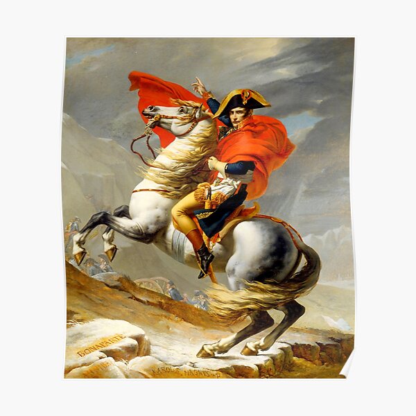 Poster Napoleon Bonaparte Redbubble