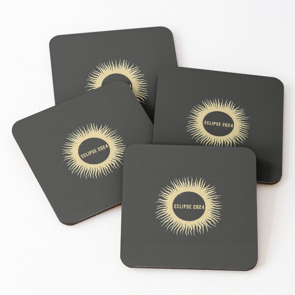 Item preview, Solar Eclipse 2024 Commemorative Graphic designed and sold by Retro Travel Design.