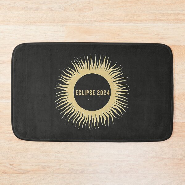 Item preview, Solar Eclipse 2024 Commemorative Graphic designed and sold by Retro Travel Design.