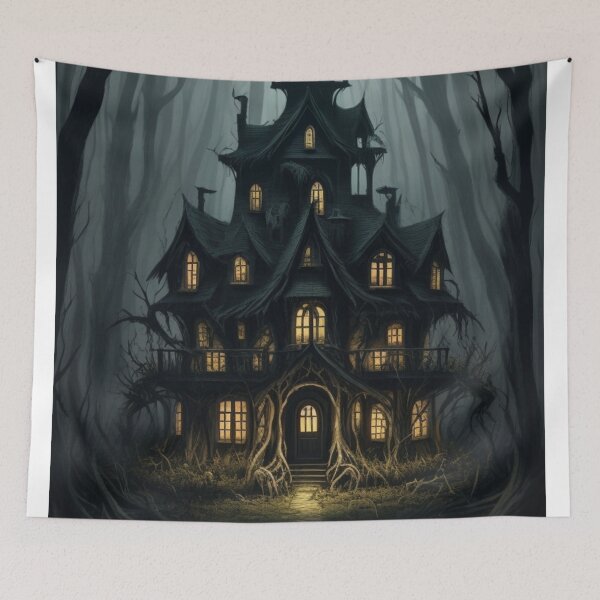 Item preview, A haunted house designed and sold by Lily Lola.